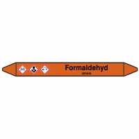 Brady Rohrmarkierer mit Text Formaldehyd - GEFAHR