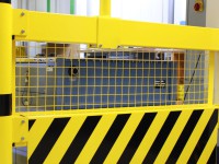Durchgriff-Schutzgitter für Sicherheitsgeländer Stahl Durchgriff-Schutzgitter für Sicherheitsgeländer Stahl