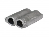 Aluminiumplomben Form 63 (100 Stk.), 9x11 mm Aluminiumplomben Form 63 (100 Stk.), 9x11 mm