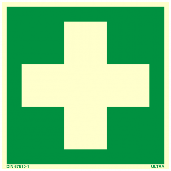 Rettungszeichen Erste Hilfe nach ISO 7010 (E003) / ASR A1.3