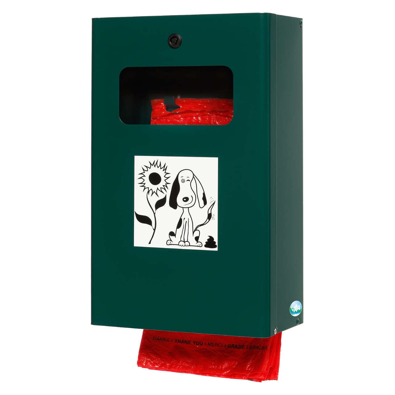 Var Hundekotbeutelspender Ds 6, Mit Inneneinsatz