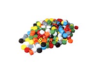 Kunststoff-Plomben (8mm), 500 Stück, Farbe nach Wahl Kunststoff-Plomben (8mm), 500 Stück, Farbe nach Wahl