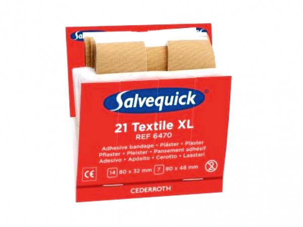 Nachfüllpack Pflasterset XL Salvequick® elastisch