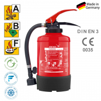Fettbrand-Feuerlöscher Jockel F3H8, 3 Liter fluorfrei, frostsicher