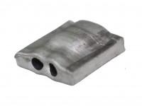 Aluminiumplomben Form 65 (100 Skt.), 12x12 mm Aluminiumplomben Form 65 (100 Skt.), 12x12 mm