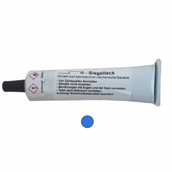 Siegellack 50ml Tube in blau