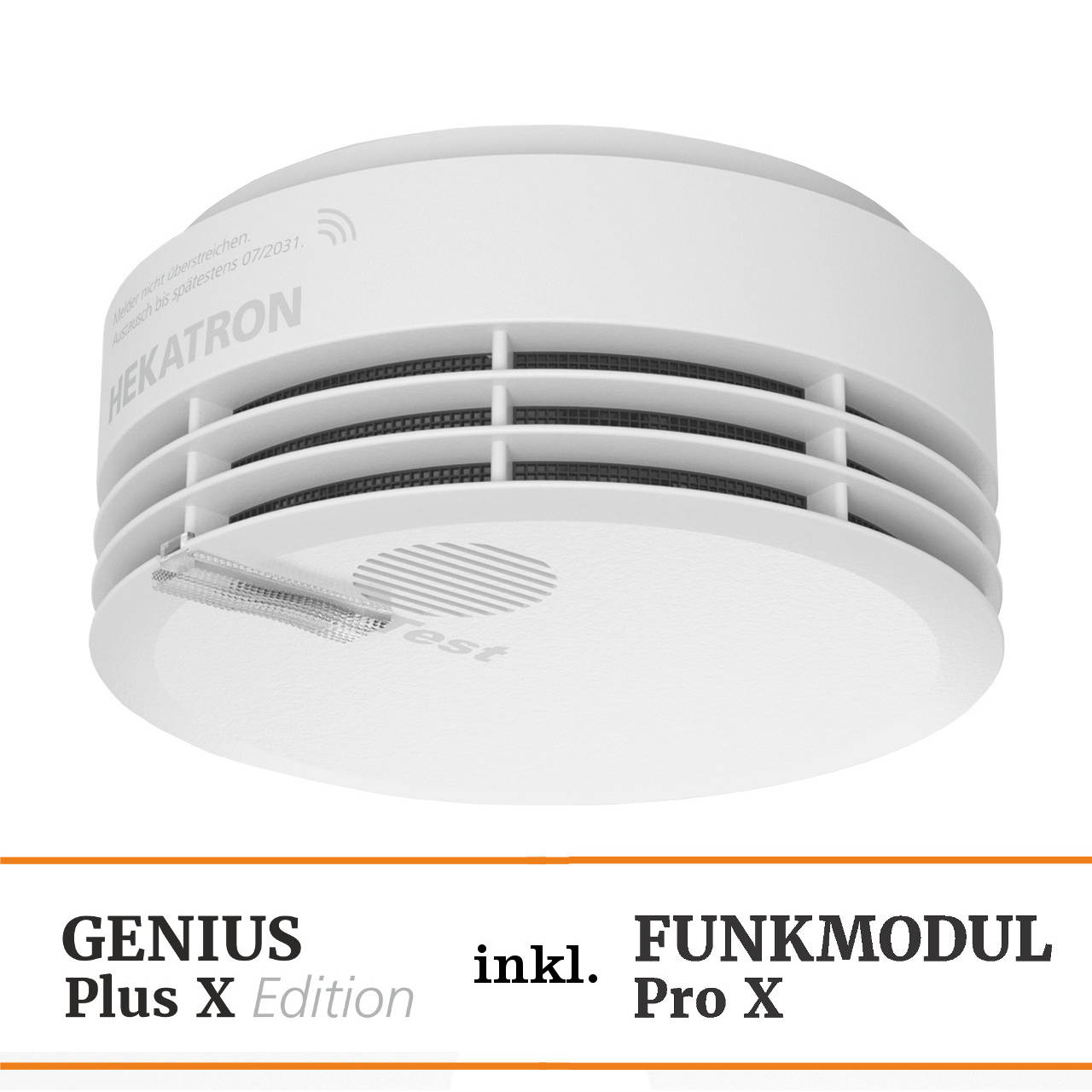 ▷ Hekatron Genius PLUS X ® inkl. Funkmodul Pro X