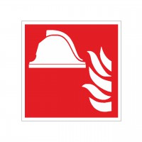 Brandschutzzeichen Mittel und Geräte zur Brandbekämpfung nach ISO 7010 (F004) Brandschutzzeichen Mittel und Geräte zur Brandbekämpfung nach ISO 7010 (F004)