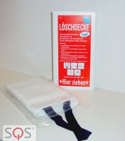 Löschdecke UNITEC 100 x 100 cm Löschdecke UNITEC 100 x 100 cm